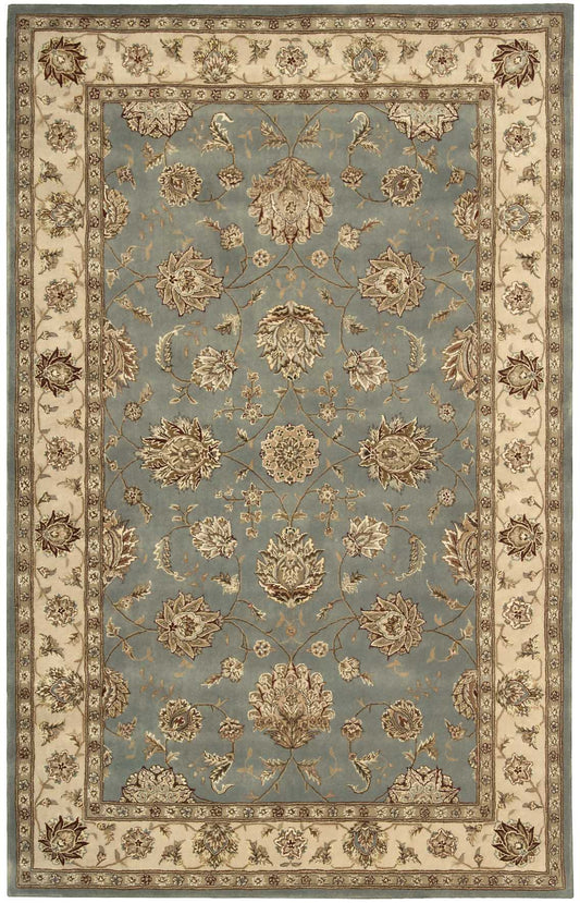 Nourison Nourison 2000 5'6" x 8'6" Blue Traditional Indoor Rug